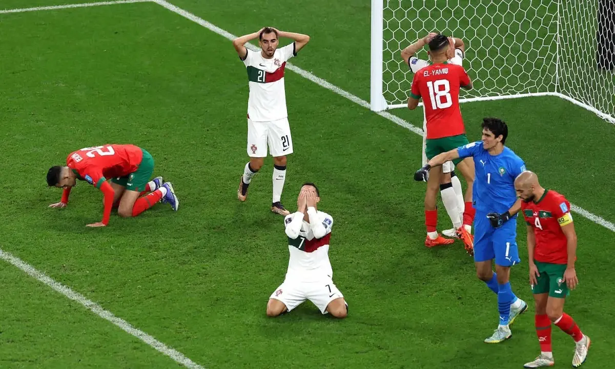 Bồ Đào Nha chỉ tiến đến vòng tứ kết World Cup năm nay