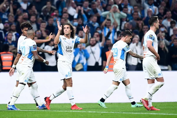 5 trận gần nhất của Marseille 